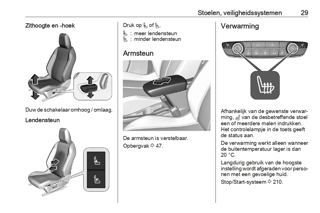 2023-2024 Opel Corsa/Corsa-e Bedienungsanleitung | Niederländisch