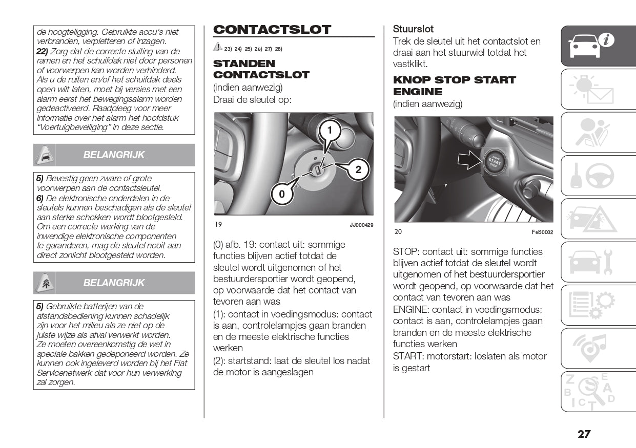 2024 Fiat 600 Owner's Manual | Dutch