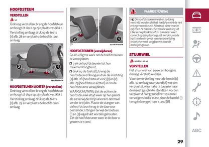 2024 Alfa Romeo Stelvio Owner's Manual | Dutch