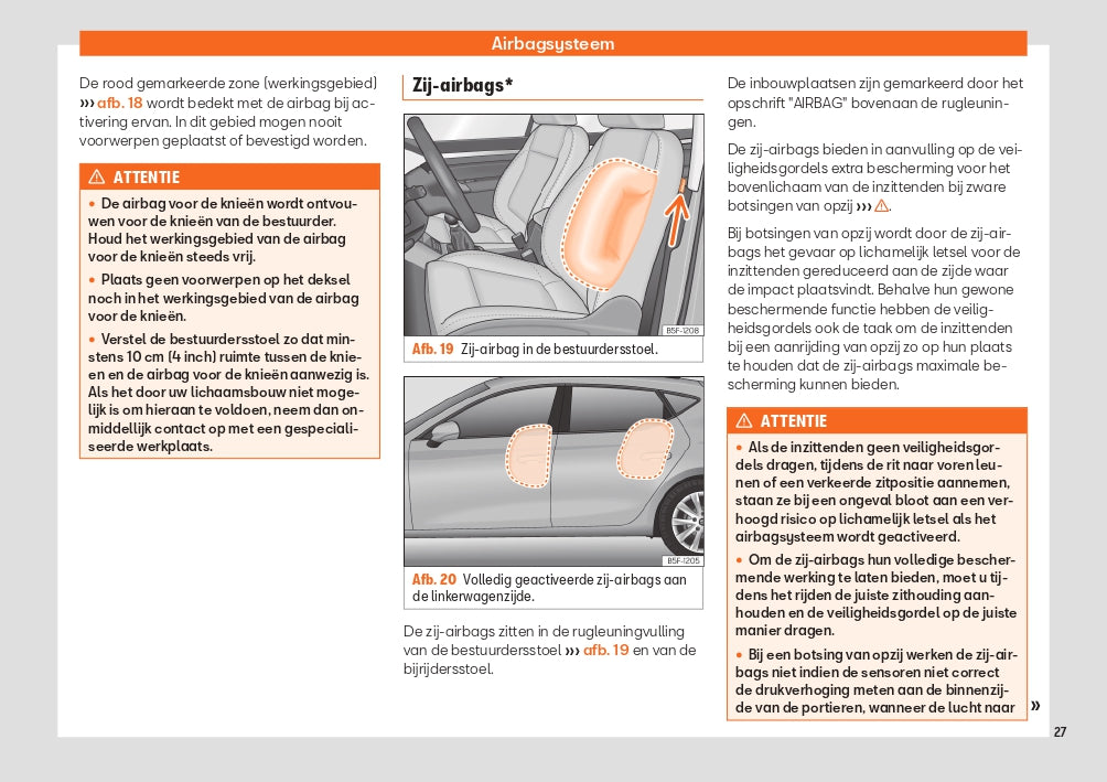 2020 Seat Leon Owner's Manual | Dutch