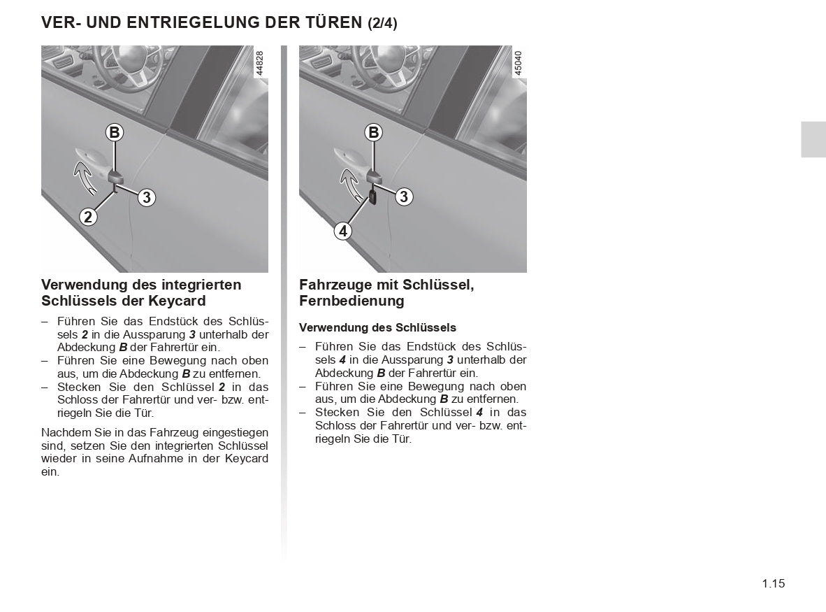 2022-2024 Renault Clio Owner's Manual | German