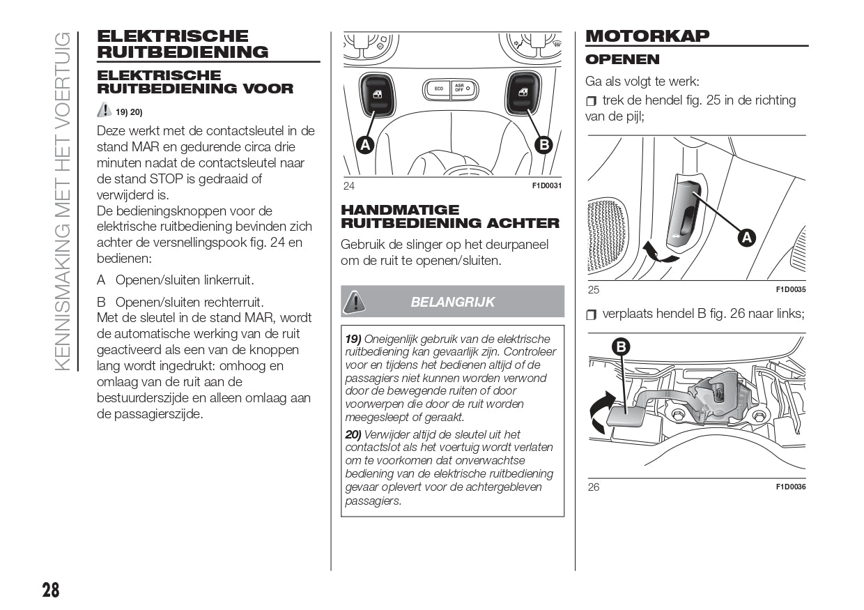 2018 Fiat Panda Owner's Manual | Dutch