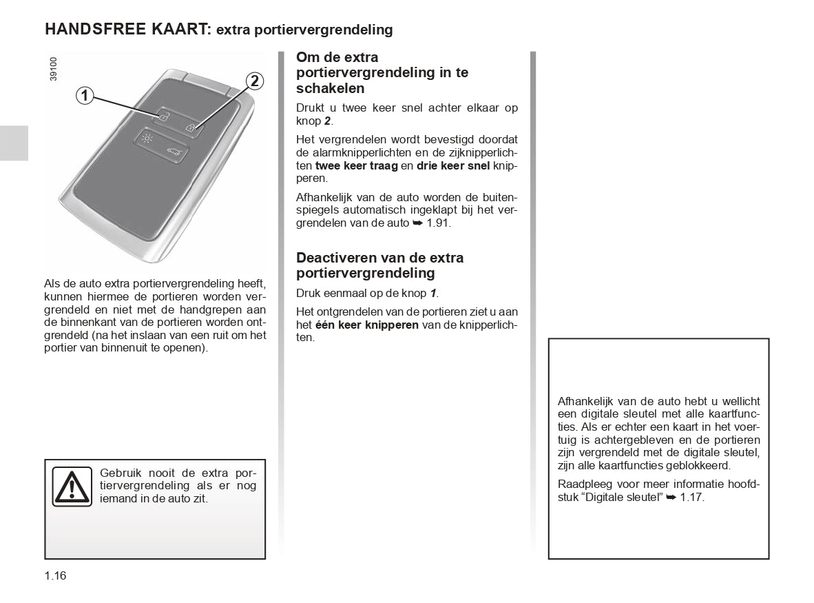 2023 Renault Espace E-Tech Hybrid/Espace Owner's Manual | Dutch