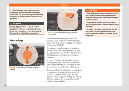 2021-2022 Seat Leon/Leon Sportstourer Owner's Manual | English