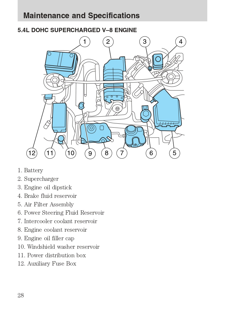 2007 Ford Shelby GT500 Owner's Manual | English