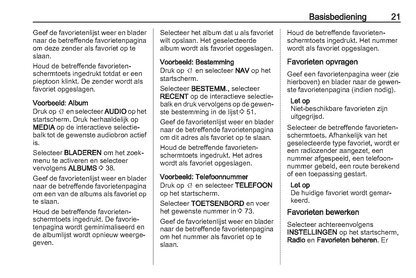 2017-2020 Opel Insignia Infotainment Manual | Dutch