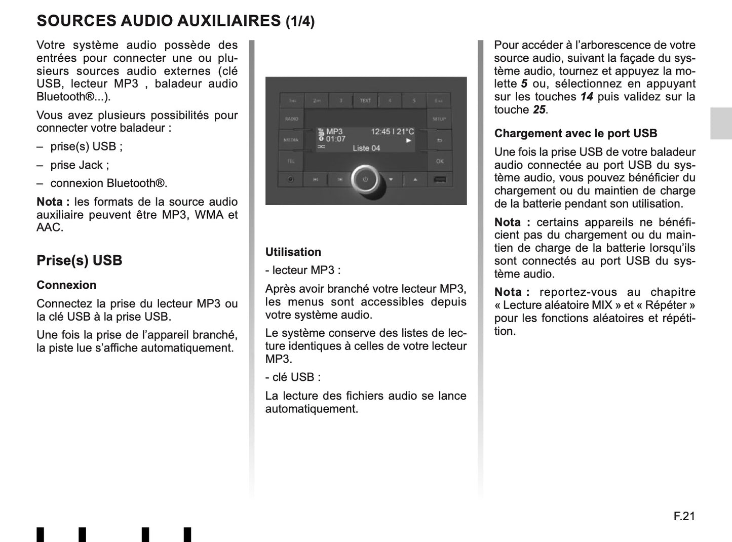 Renault Radio-Connect R-Go-2 Guide d'utilisation