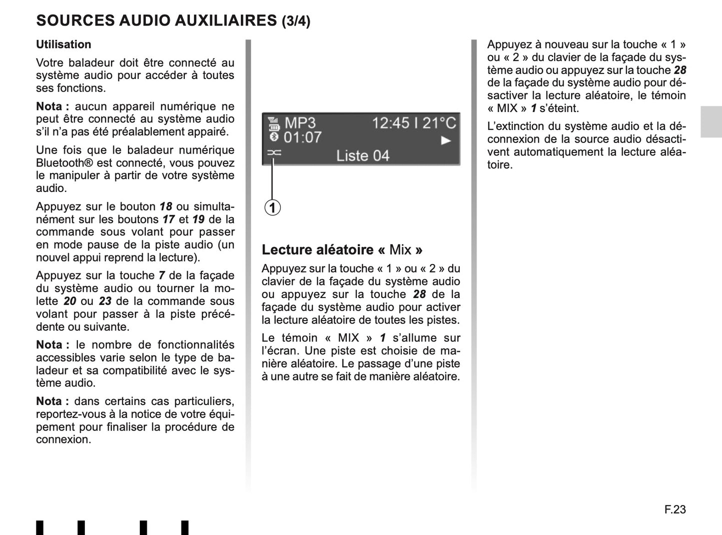 Renault Radio-Connect R-Go-2 Guide d'utilisation