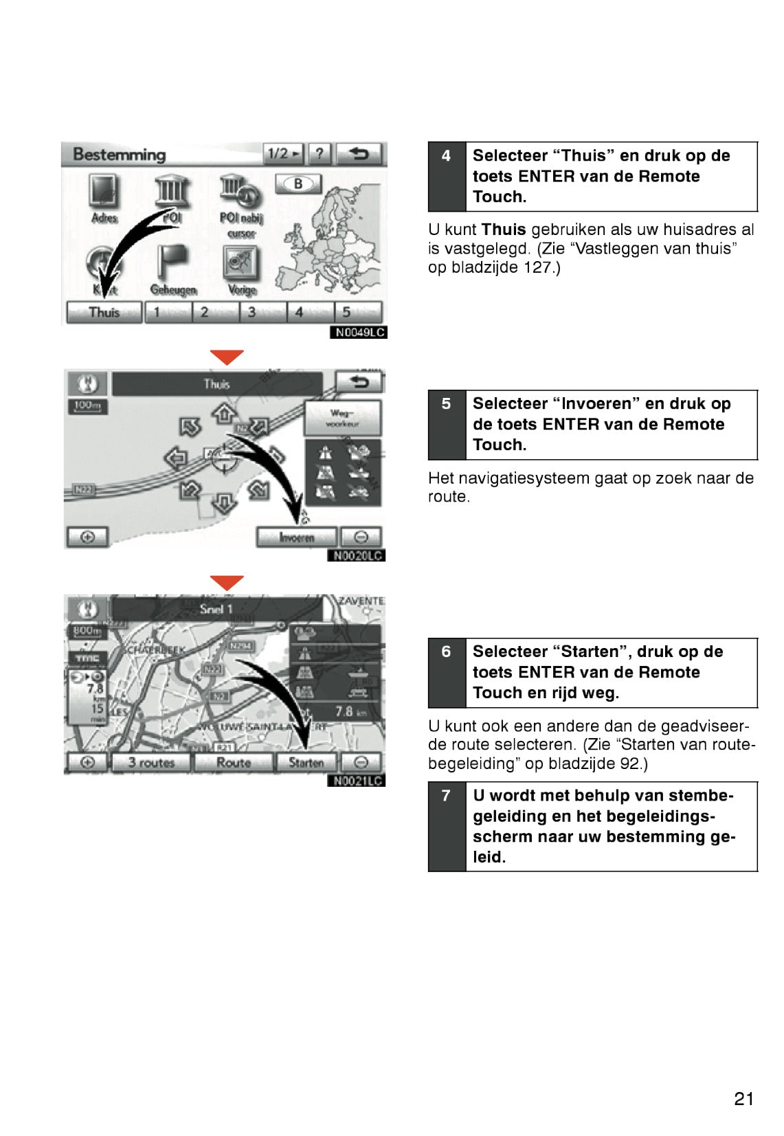 Lexus CT 200h Navigatiesysteem Handleiding 2011