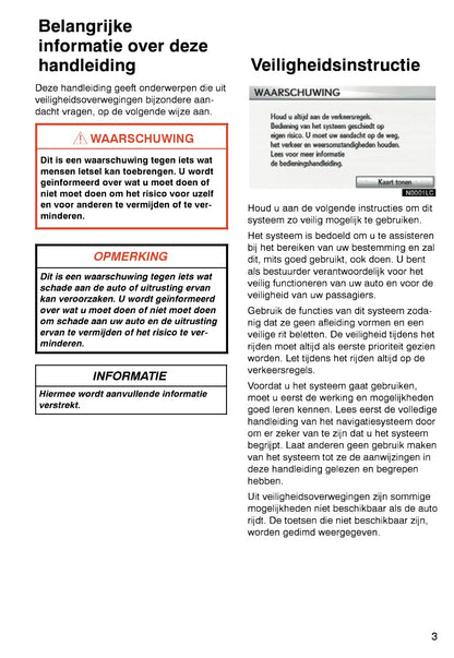 Lexus CT 200h Navigatiesysteem Handleiding 2011