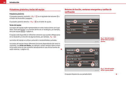 Seat Media System 3.2 Manual de Instrucciones 2010 - 2015