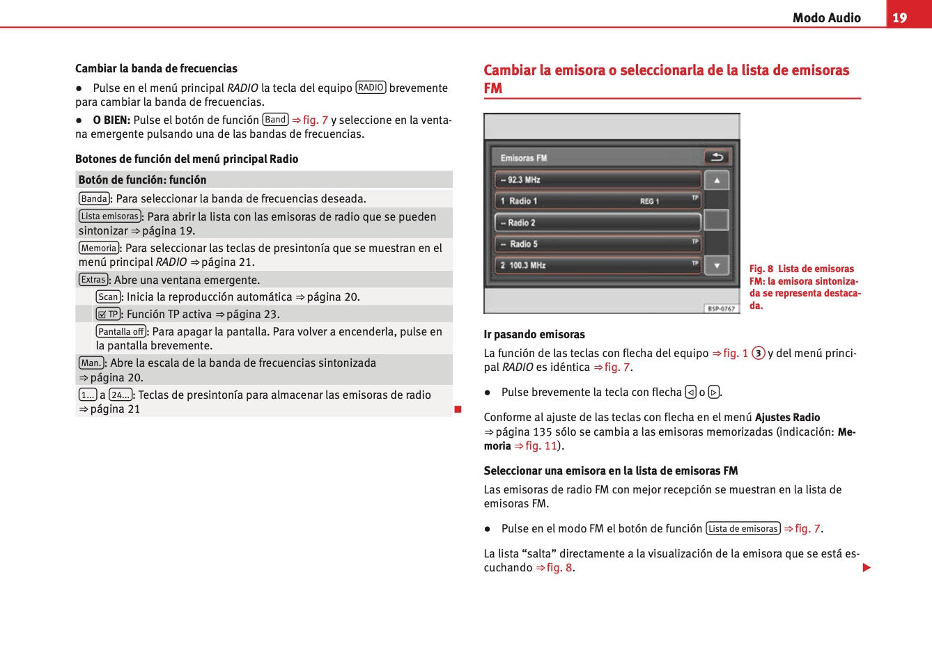 Seat Media System 3.2 Manual de Instrucciones 2010 - 2015