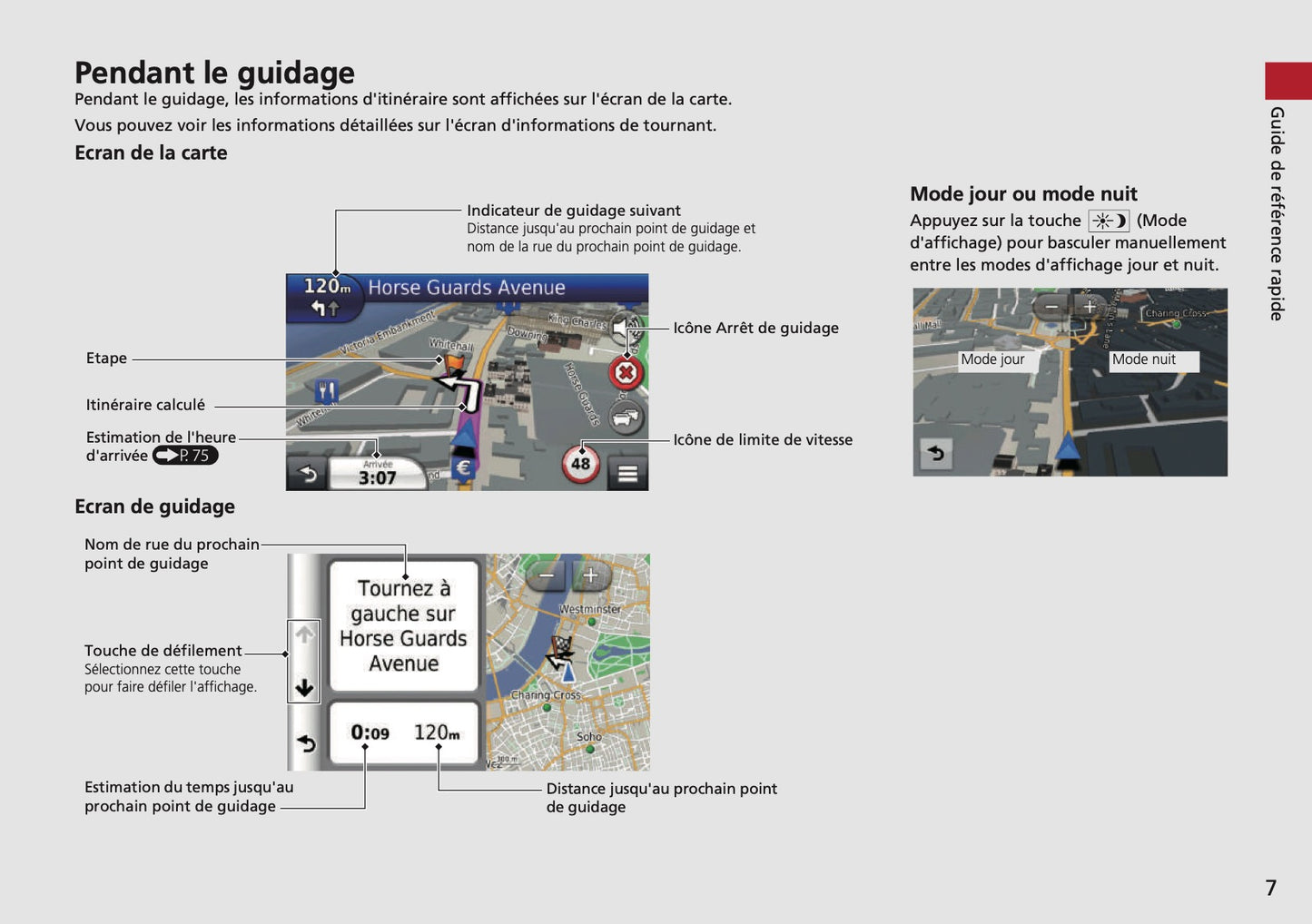 Honda Jazz Navi Guide d'utilisation 2018 - 2019