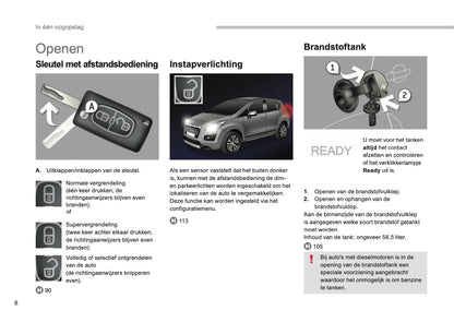 2013-2015 Peugeot 3008 HYbrid4 Gebruikershandleiding | Nederlands