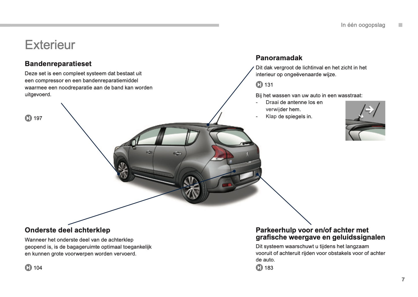 2013-2015 Peugeot 3008 HYbrid4 Gebruikershandleiding | Nederlands