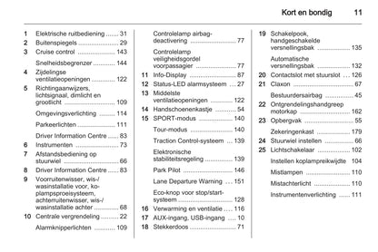 2012-2013 Opel Astra GTC Gebruikershandleiding | Nederlands