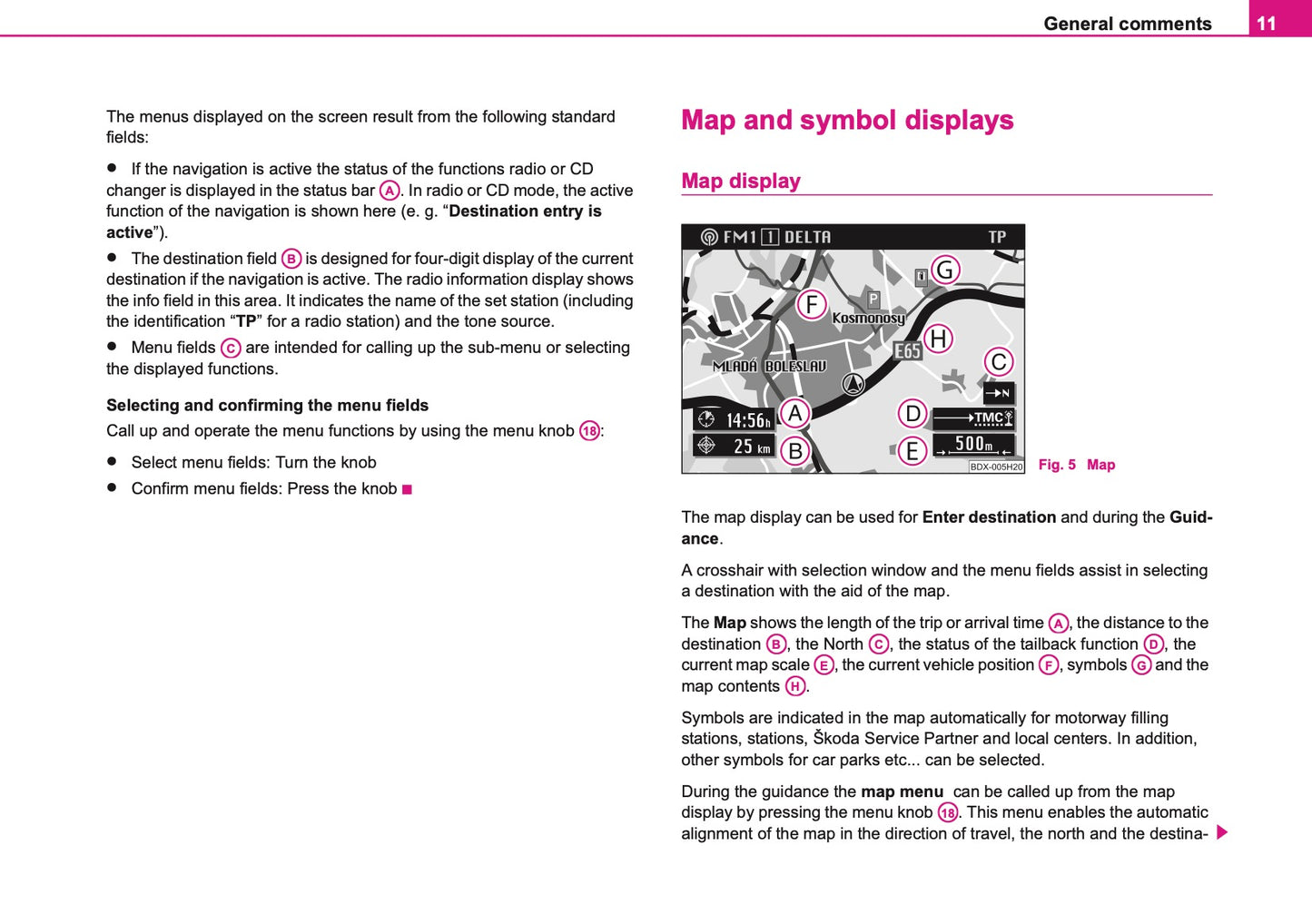 Skoda Radio Navigation DX Owner's Manual 2006