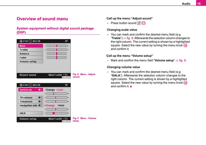 Skoda Radio Navigation DX Owner's Manual 2006