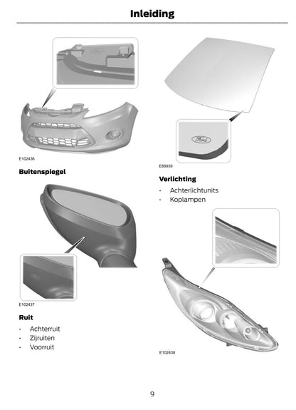 2012 Ford Fiesta Owner's Manual | Dutch