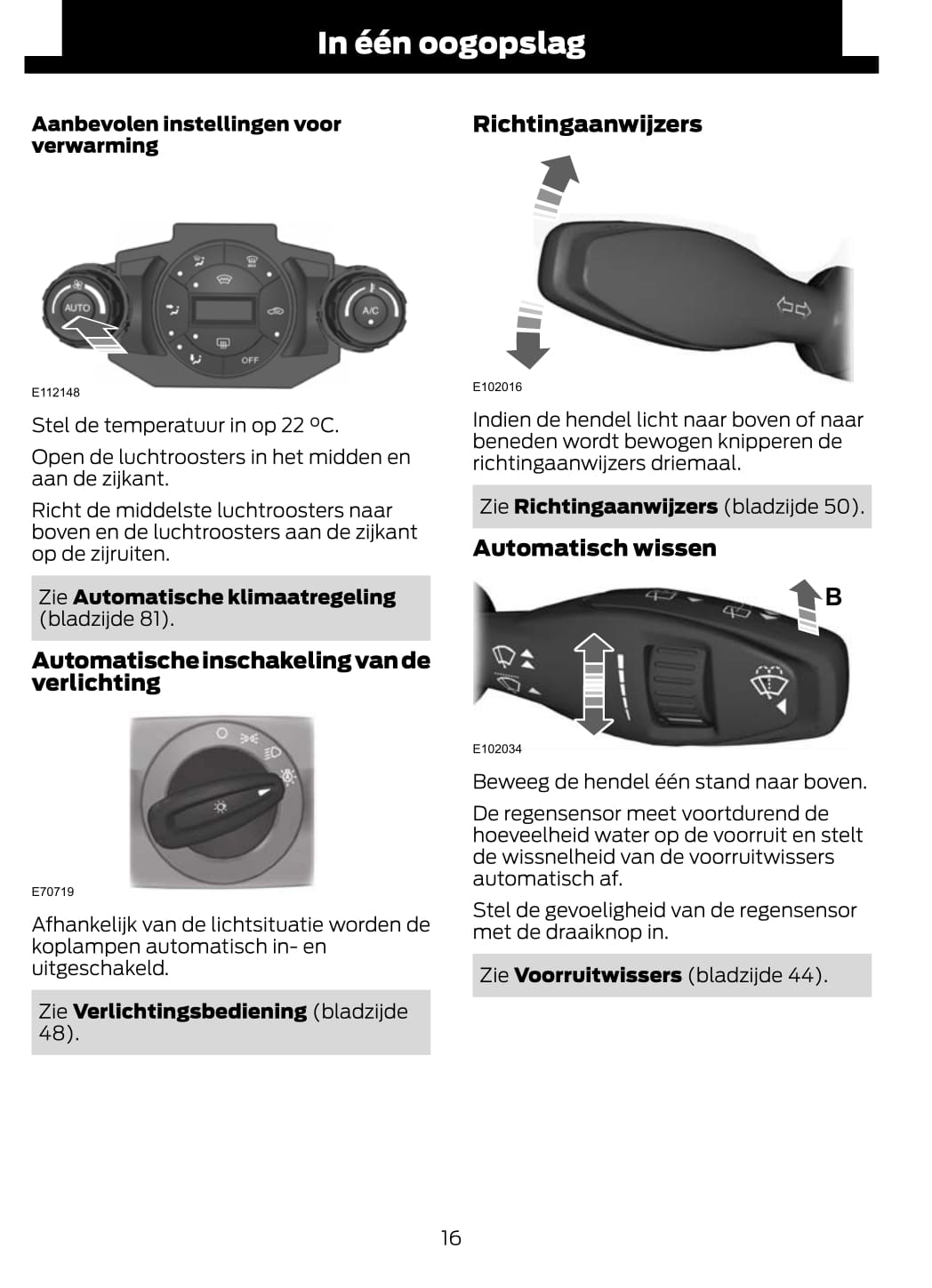 2012 Ford Fiesta Owner's Manual | Dutch