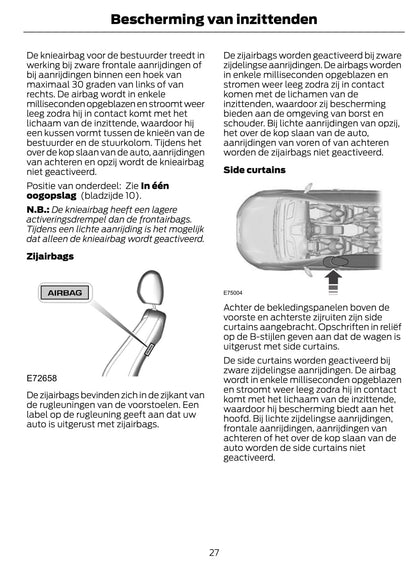 2012 Ford Fiesta Owner's Manual | Dutch