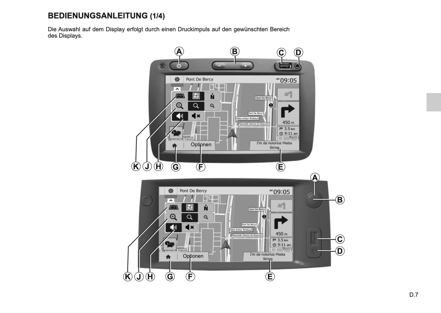 Renault Media-Nav Evolution Bedienungsanleitung 2015