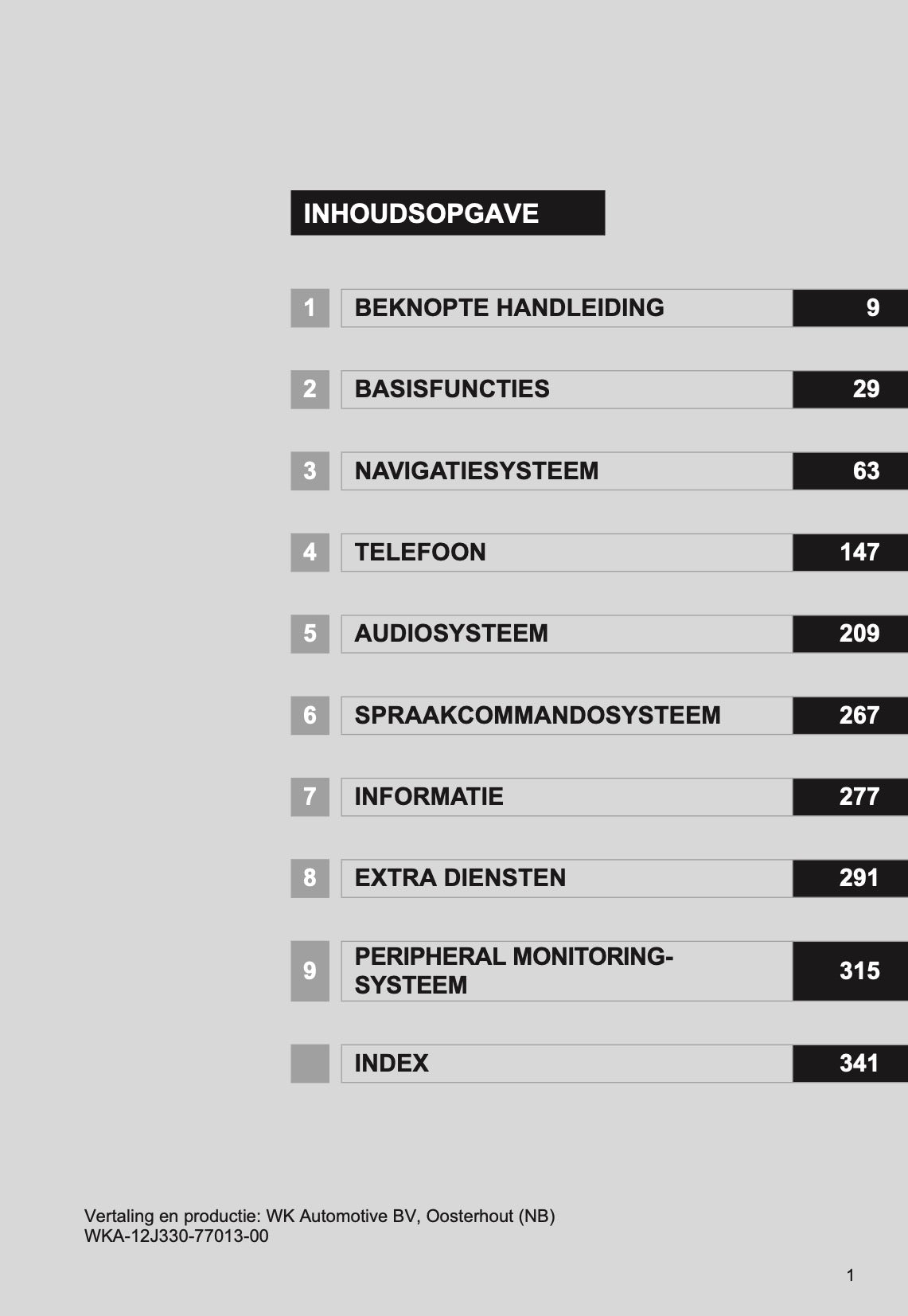 Toyota RAV4 Navigatie Touch Pro Handleiding 2013