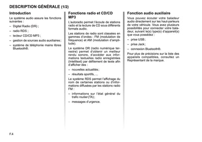 Renault CD Bluetooth Guide d'utilisation