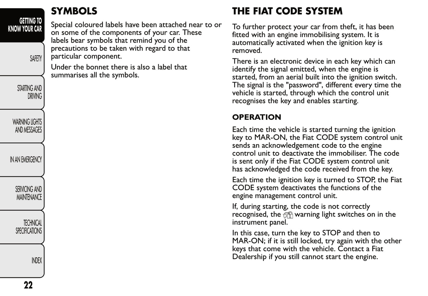 2013-2014 Fiat 500L Gebruikershandleiding | Engels