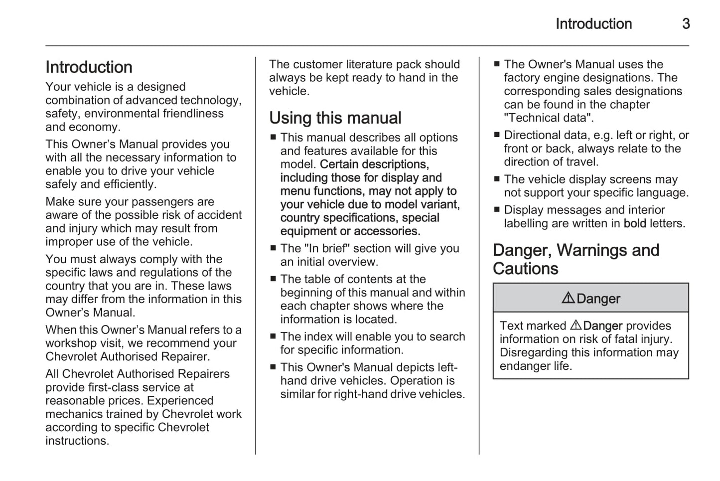 2010-2015 Chevrolet Orlando Owner's Manual | English