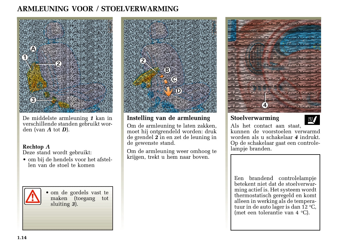 2000-2001 Renault Scénic Owner's Manual | Dutch