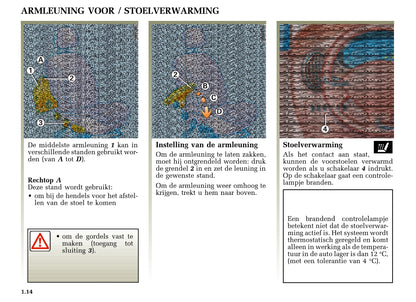 2000-2001 Renault Scénic Owner's Manual | Dutch