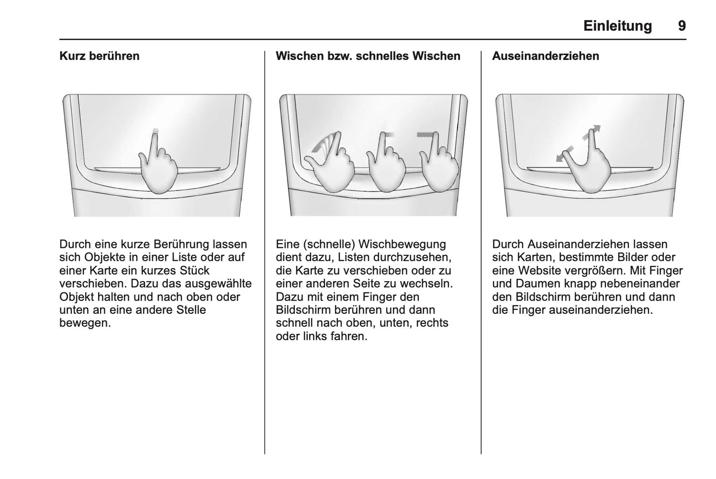 Cadillac Cue Infotainment System Bedienungsanleitung 2016