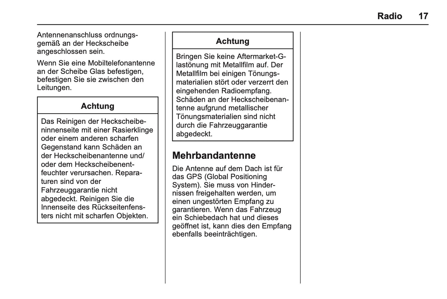 Cadillac Cue Infotainment System Bedienungsanleitung 2016