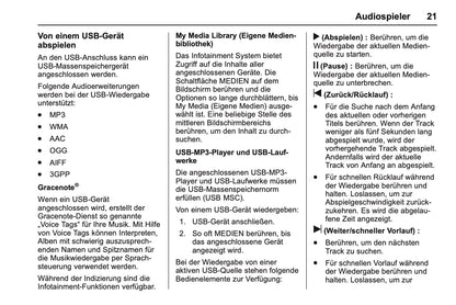 Cadillac Cue Infotainment System Bedienungsanleitung 2016