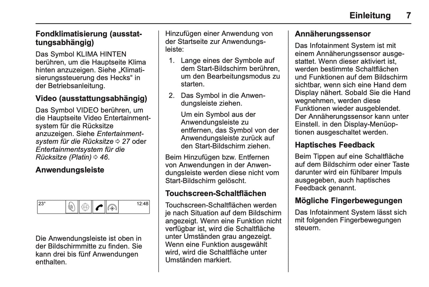 Cadillac Cue Infotainment System Bedienungsanleitung 2016