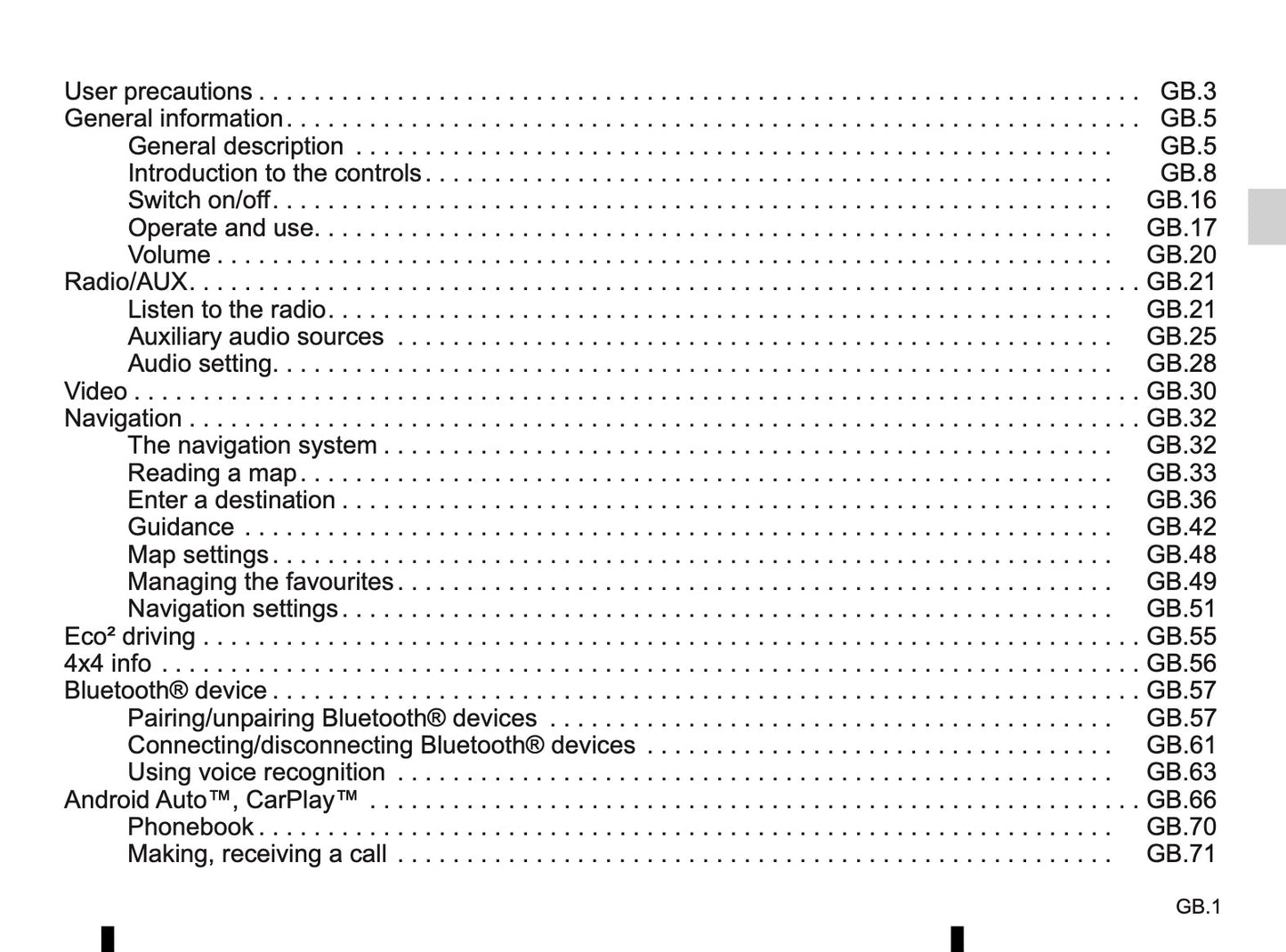 Renault Media-Nav-Evolution Owner's Manual 2019 - 2020