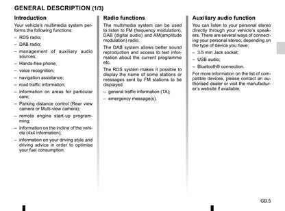 Renault Media-Nav-Evolution Owner's Manual 2019 - 2020