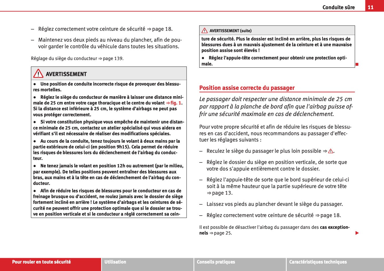 2009-2012 Seat Exeo Manuel du propriétaire | Français