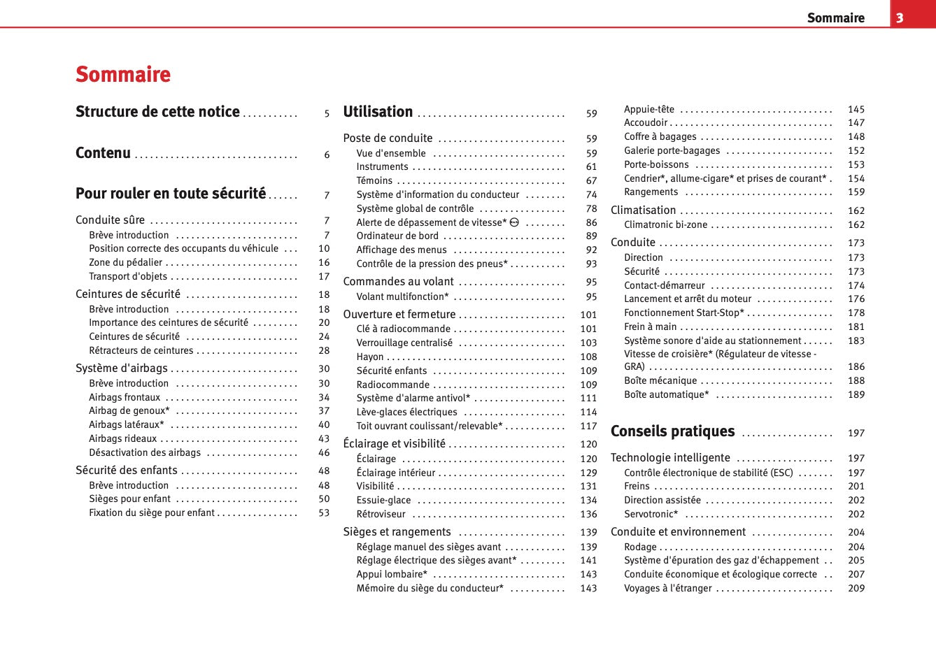 2009-2012 Seat Exeo Manuel du propriétaire | Français