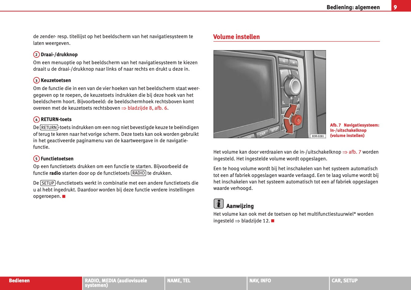 Seat Radio Media System E 2012 - 2013