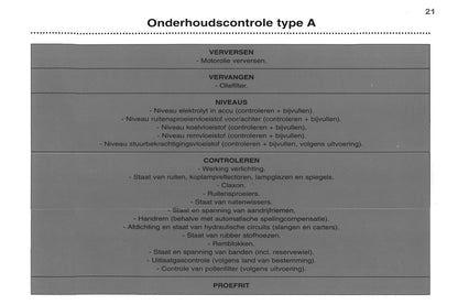 1998-2000 Peugeot 406 Coupé Owner's Manual | Dutch