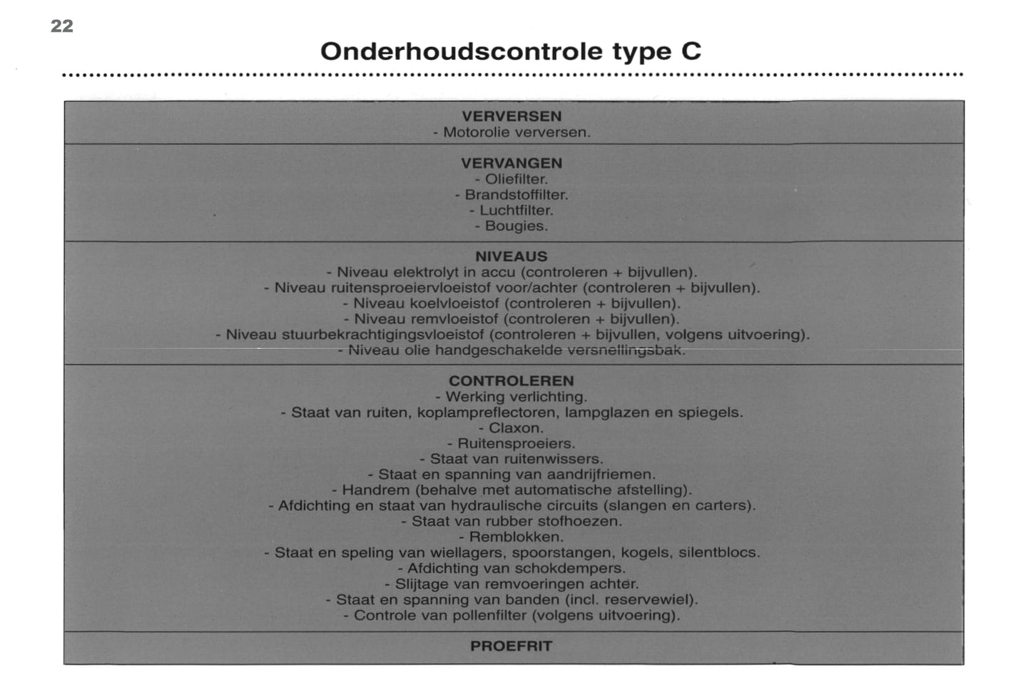 1998-2000 Peugeot 406 Coupé Owner's Manual | Dutch