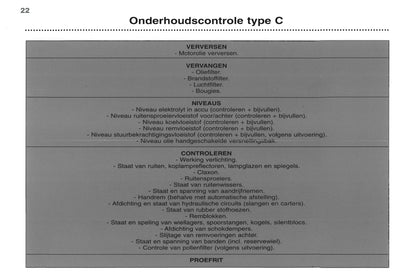 1998-2000 Peugeot 406 Coupé Owner's Manual | Dutch