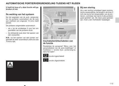 2014-2015 Renault Mégane Owner's Manual | Dutch