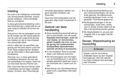 2010-2015 Chevrolet Spark Gebruikershandleiding | Nederlands