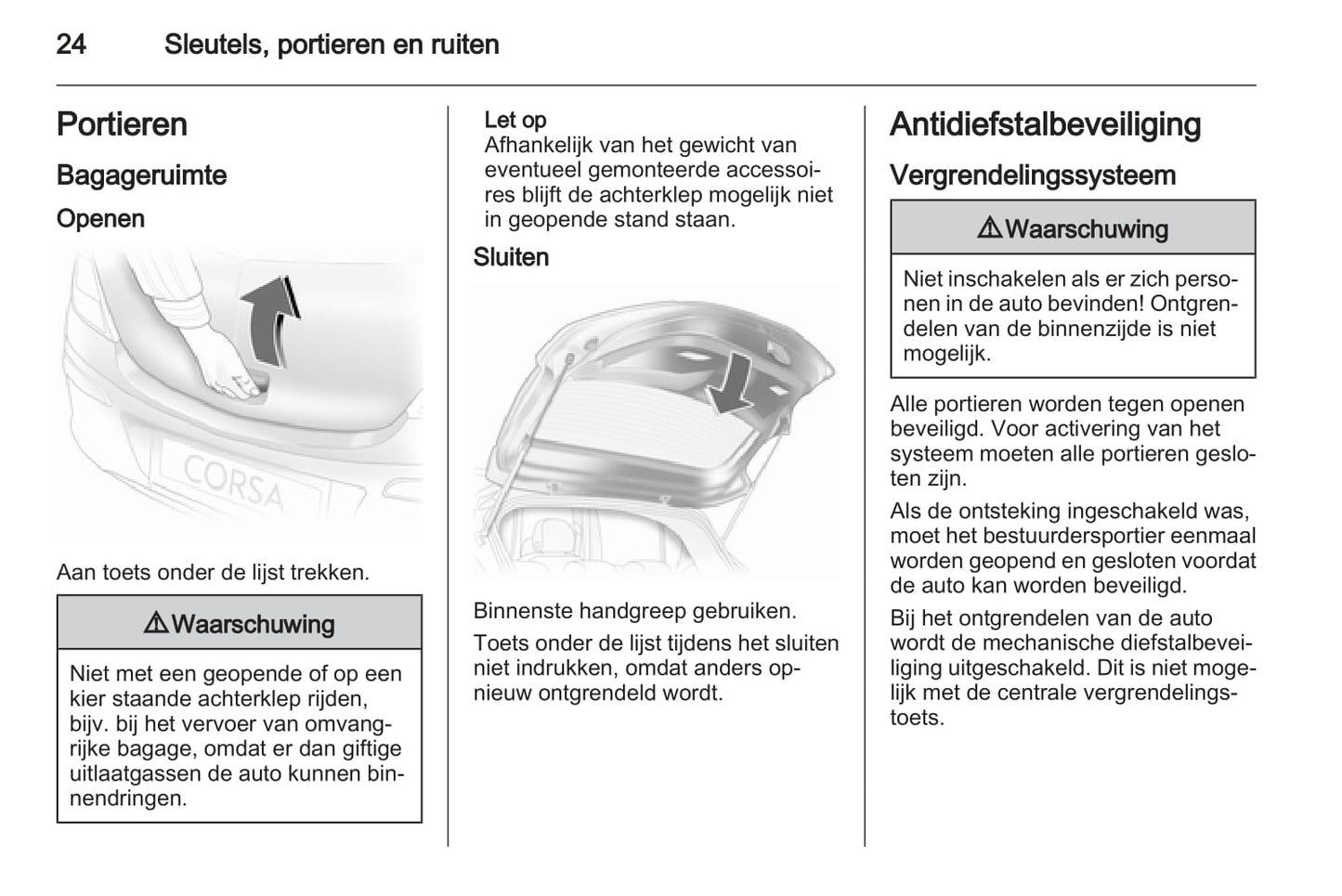 2006-2010 Opel Corsa Gebruikershandleiding | Nederlands