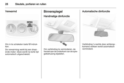 2006-2010 Opel Corsa Gebruikershandleiding | Nederlands