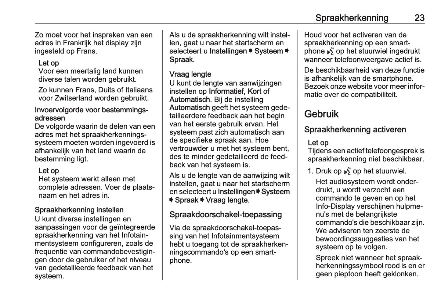 Opel Astra Infotainment System Handleiding 2019 - 2021