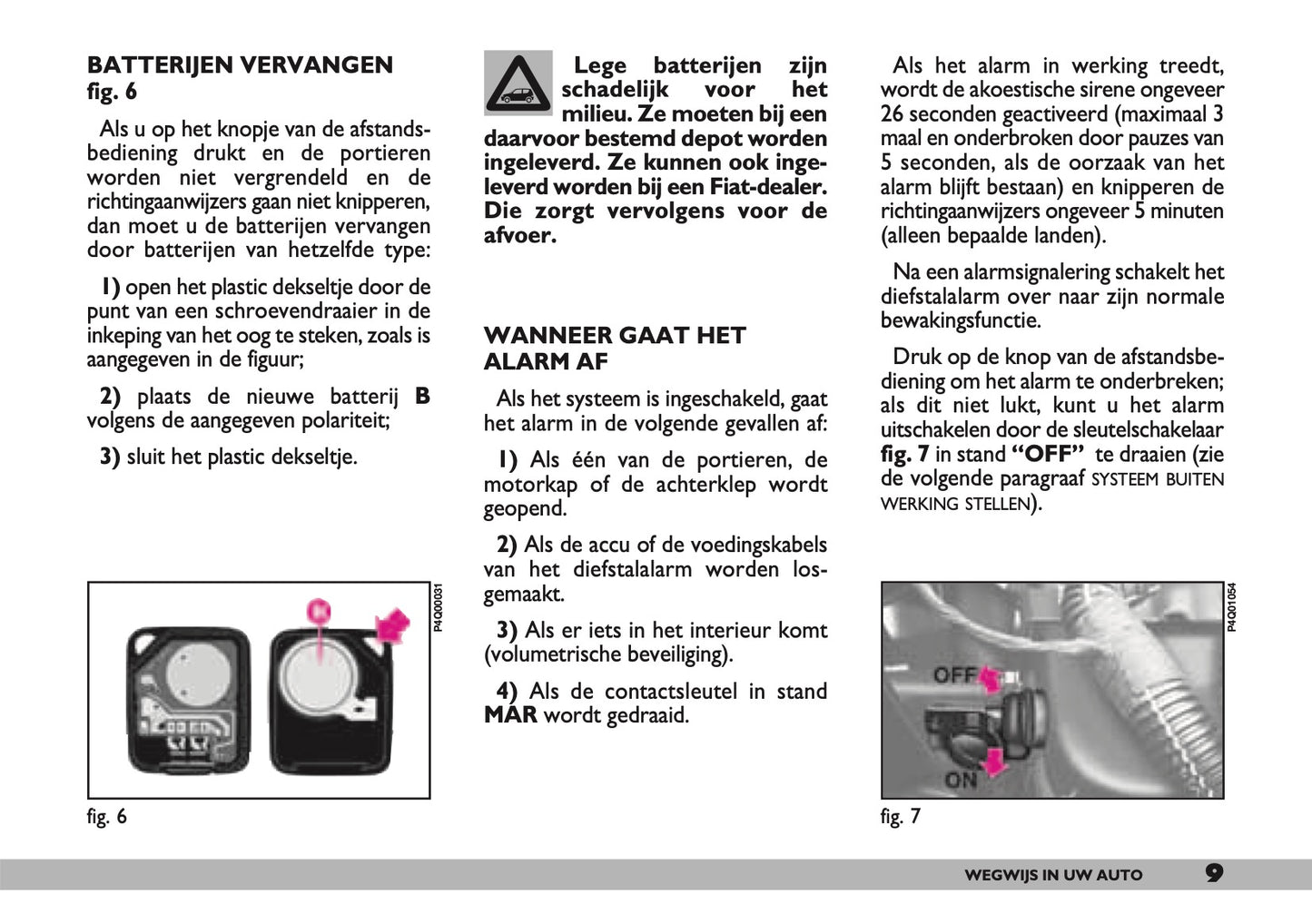 2000-2001 Fiat Seicento Gebruikershandleiding | Nederlands